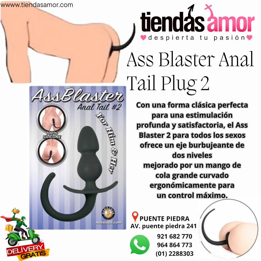 Ass Blaster Anal Tail Plug 2